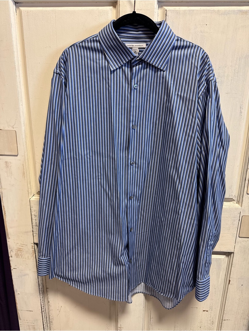 Men’s Banana Republic Striped Dress Shirt
